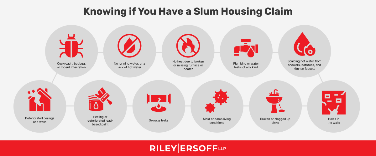 how to know if you have a valid slum housing claim